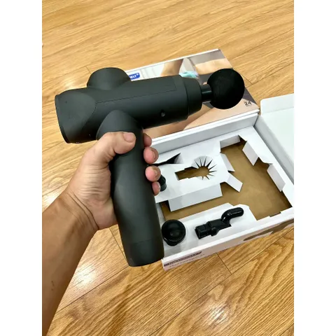 Máy Mát Xa Cầm Tay Ideenwelt – Thiết Bị Thư Giãn Cơ Bắp, 4 Đầu Massage, Tốc Độ 3.600 Vòng/Phút, Pin Sạc Tiện Lợi, Phù Hợp Người Cao Tuổi, Văn Phòng, Thể Thao