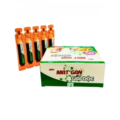 Tâm Việt - Siro Mát Gan Giải Độc 20 Ống - Hỗ Trợ Thanh Lọc Cơ Thể, Giảm Nóng Trong, Mụn Nhọt, Giải Quyết Dị Ứng Da