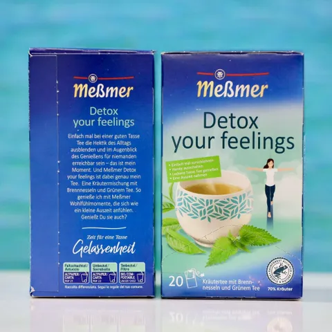 Trà detox, Trà Thảo Mộc Meßmer Detox Your Feelings – Thanh Lọc Cơ Thể, Cân Bằng Cảm Xúc