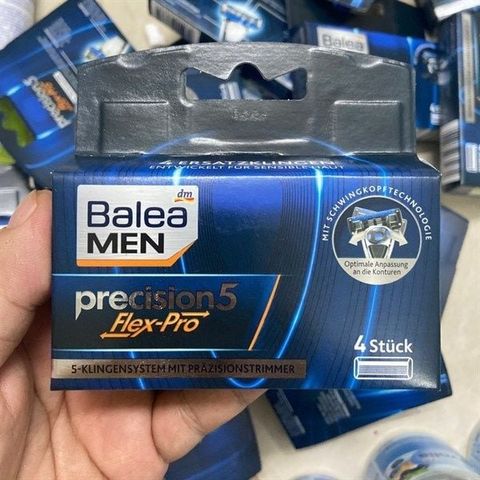 Lưỡi Dao Cạo Balea MEN Precision5 Flex-Pro – Giải Pháp Cho Làn Da Mượt Mà, Sạch Sẽ