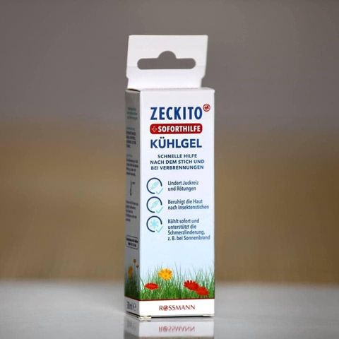 Kem Bôi Muỗi Đốt Cho Bé ZECKITO 30ml - Giảm Ngứa, Kháng Viêm, Làm Mát Vết Cắn An Toàn Từ Đức