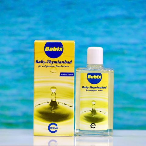 Tinh dầu Tắm Babix Baby-Thymianbad 125ml - Giúp Bé Thư Giãn Dễ Chịu Với Chiết Xuất Tự Nhiên An Toàn, Cảm Giác Thoải Mái