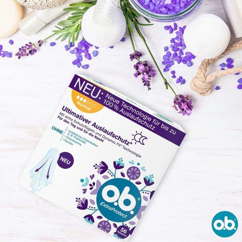 Băng vệ sinh Tampon 3 giọt O.B. ExtraProtect – Bảo vệ tối ưu cả ngày và đêm