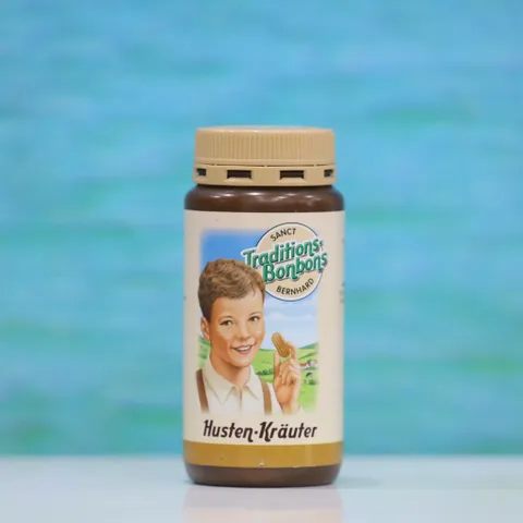 Kẹo Ho Thảo Mộc Truyền Thống Sanct Bernhard 170g - Hương Vị Tự Nhiên, Chăm Sóc Cổ Họng, Chiết Xuất Thảo Mộc Đức
