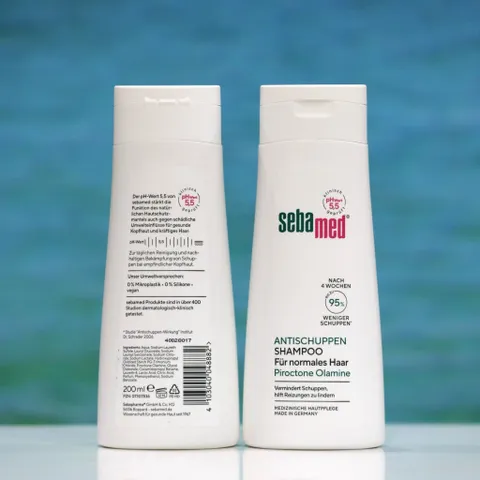 Dầu Gội Sebamed Chống Gàu 200ml - Dạng Lành Tính Cho Tóc Thường, Đầu Nhạy Cảm, Ngăn Ngứa, Phục Hồi Độ Bóng Tóc