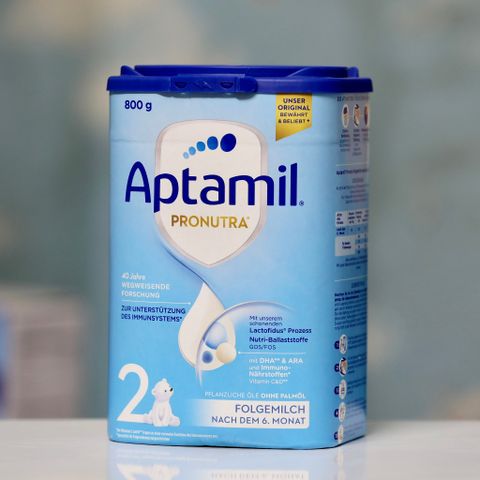 Sữa công thức Aptamil số 2 Pronutra 800g - Dinh dưỡng hoàn hảo cho bé từ 6 tháng tuổi, hỗ trợ phát triển thể chất và trí tuệ