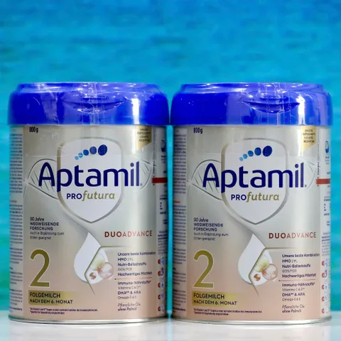 Sữa bột Aptamil Profutura 2 Duo Advance (Aptamil bạc số 2) của Đức - Cho trẻ từ 6 tháng tuổi