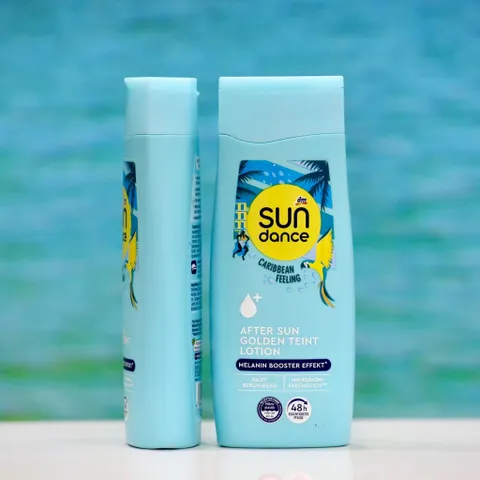 Kem dưỡng ẩm Sundace màu xanh 200ml - Làm dịu và phục hồi da cháy nắng, với lô hội và panthenol, dịu nhẹ cho làn da.