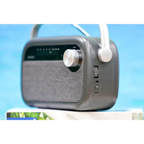 Radio Bluetooth Ideenwelt – Nghe đài FM và phát nhạc MP3, tiện dụng cho đi dã ngoại và tại nhà, Hàng Đức chất lượng cao