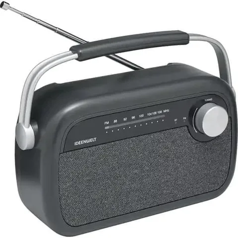 Radio Bluetooth Ideenwelt – Nghe đài FM và phát nhạc MP3, tiện dụng cho đi dã ngoại và tại nhà, Hàng Đức chất lượng cao