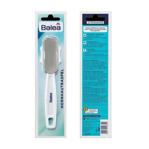 Dụng cụ cọ chân và làm sạch gót chân Balea giúp lấy đi tế bào chết, các vết chai, sần sùi ở gót chân
