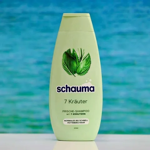 Dầu Gội Schauma 7 Kräuter 400ml – Làm Sạch Da Đầu, Kiểm Soát Dầu, Hương Thảo Mộc Tươi Mát
