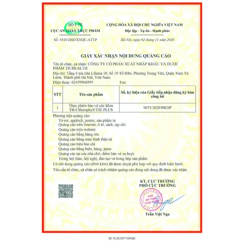 Nước Diệp Lục TH-Chlorophyll UIE PLUS 500ml - Giải Pháp Thanh Lọc Tự Nhiên, Hỗ Trợ Tiêu Hóa và Cải Thiện Sức Khỏe