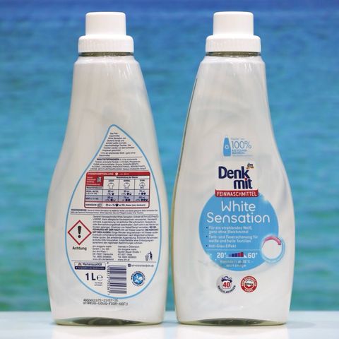 Nước Giặt Denkmit Feinwaschmittel White Sensation – Giữ Quần Áo Trắng Sáng Như Mới