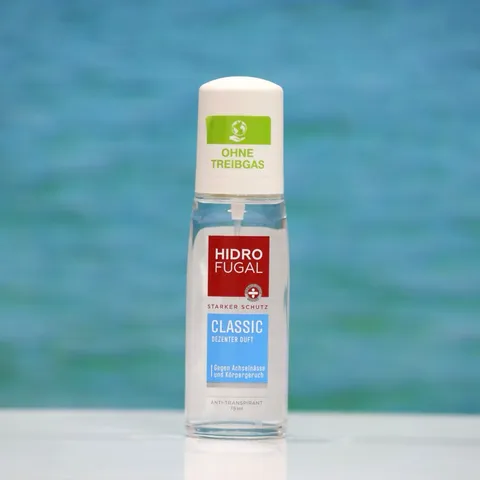 Xịt khử mùi cơ thể Hidro Fugal 75ml - Không mùi, an toàn, phù hợp với nước hoa, được bác sĩ khuyên dùng tại Đức