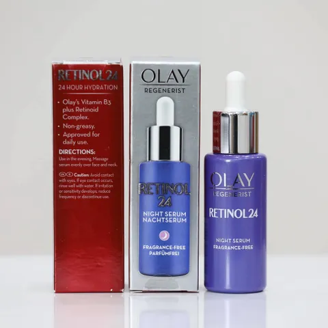Tinh Chất Dưỡng Da Ban Đêm Olay Regenerist Retinol 24 Night Serum, 40ml