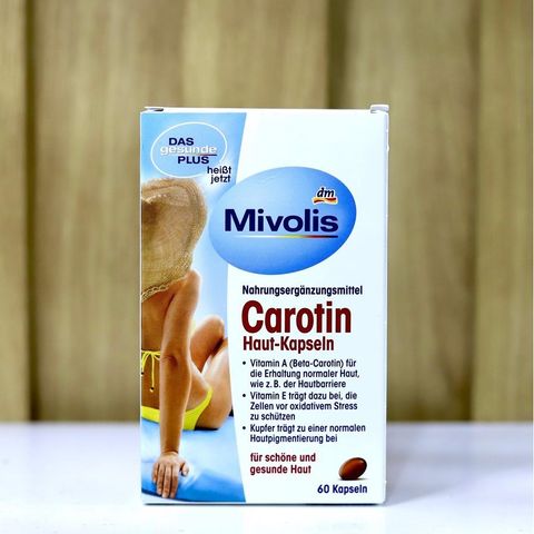 Hàng đủ Bill viên chống nắng Carotin
