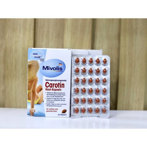 Hàng đủ Bill viên chống nắng Carotin