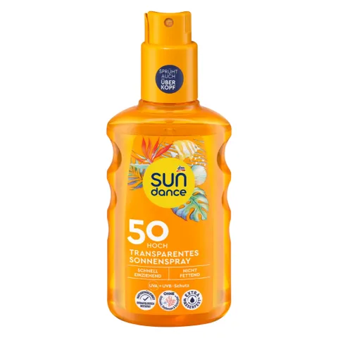 Xịt chống nắng nước Sundance, chai 200ml
