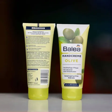 Kem dưỡng da tay Balea Olive dạng tuýp vô cùng tiện dụng 100ml - Hàng nội địa Đức