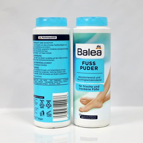 Bột chống và khử mùi hôi chân Balea