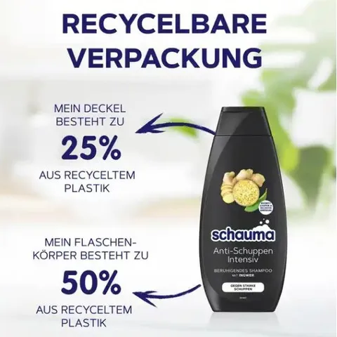 Dầu Gội sạch gàu Schauma Anti-Schuppen Intensiv - Sạch Gàu, Tóc Khỏe Tự Nhiên