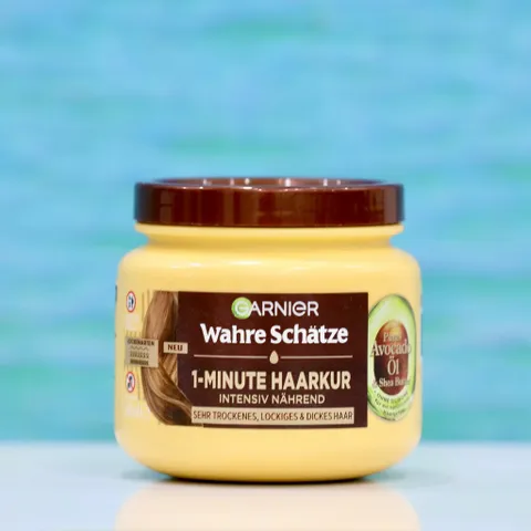 Kem ủ tóc Garnier Wahre Schätze 1-Minute Haarkur – Giải Pháp Dưỡng Tóc Khô, Xoăn Hiệu Quả
