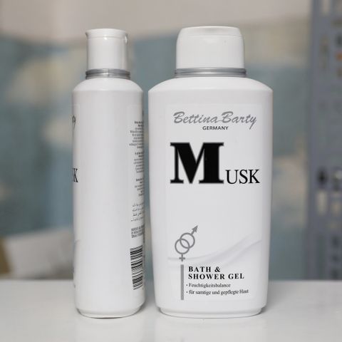 Sữa Tắm Musk Đen Hương Nước Hoa 500ml - Dưỡng Da Mềm Mại, Made in Germany, Hương Thơm Lâu Dài