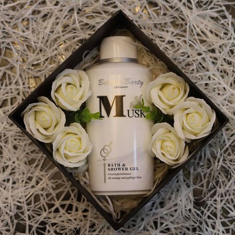 Sữa Tắm Musk Đen Hương Nước Hoa 500ml - Dưỡng Da Mềm Mại, Made in Germany, Hương Thơm Lâu Dài