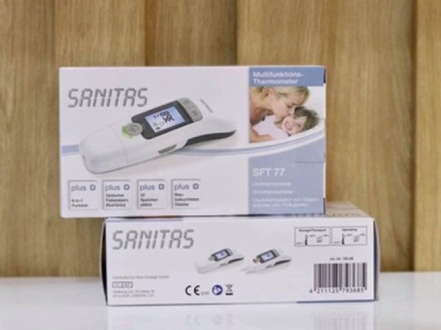 NHIỆT KẾ ĐIỆN TỬ SANITAS SFT 77