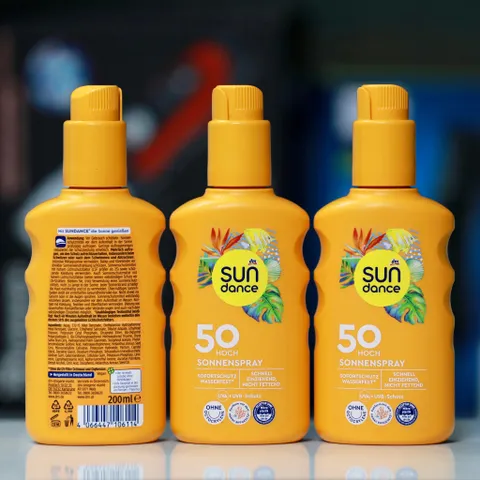 Kem chống nắng Sundace dạng xịt với chỉ số chống nắng SPF50