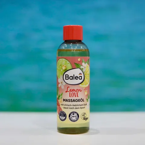 Dầu Massage Thư Giãn Hương Chanh Balea Lemon Love 150ml – Dưỡng Ẩm Toàn Thân