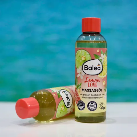 Dầu Massage Thư Giãn Hương Chanh Balea Lemon Love 150ml – Dưỡng Ẩm Toàn Thân