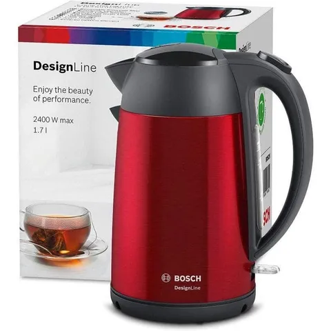 Ấm siêu tốc Bosch 1,7 lít màu đỏ