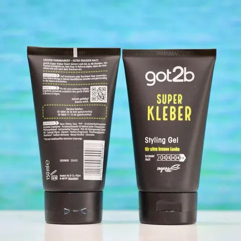 Gel Vuốt Tóc Got2b Super Kleber Styling Gel 150ml – Giữ Nếp Cực Đỉnh, Kiểu Tóc Chắc Chắn Cả Ngày