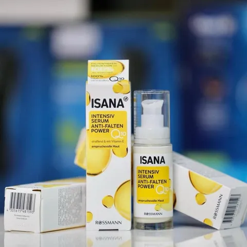 Serum Isana Q10 - Chống lão hóa, giảm nếp nhăn, nâng cơ mặt và giúp săn chắc da