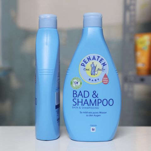Sữa tắm gội Penaten Bad & Shampoo 2in1 cho Trẻ Em 400ml - Chăm Sóc Da Mềm Mại, Không Cay Mắt, Hương Thơm Tự Nhiên