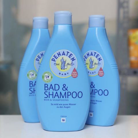 Sữa tắm gội Penaten Bad & Shampoo 2in1 cho Trẻ Em 400ml - Chăm Sóc Da Mềm Mại, Không Cay Mắt, Hương Thơm Tự Nhiên