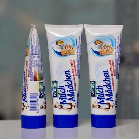 Sữa đặc có đường thương hiệu Nestle dạng tuýp của Đức