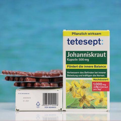 Viên Uống Thảo Mộc Bổ Não Johanniskraut - Hỗ Trợ Tăng Cường Trí Nhớ 60 Viên Xuất Xứ Đức