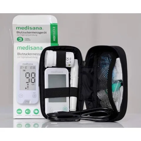 Máy Đo Đường Huyết Medisana - Thiết Bị Chính Xác 99% Cho Bệnh Nhân Tiểu Đường - Xuất Xứ Đức, Công Nghệ Tiên Tiến, Dễ Sử Dụng