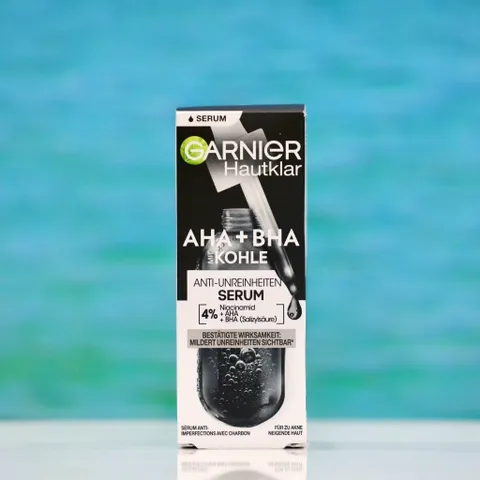 Huyết thanh Garnier AHA + BHA than hoạt tính 30ml - Giải pháp làm sạch sâu, kiểm soát dầu nhờn, giúp da sáng khỏe hơn