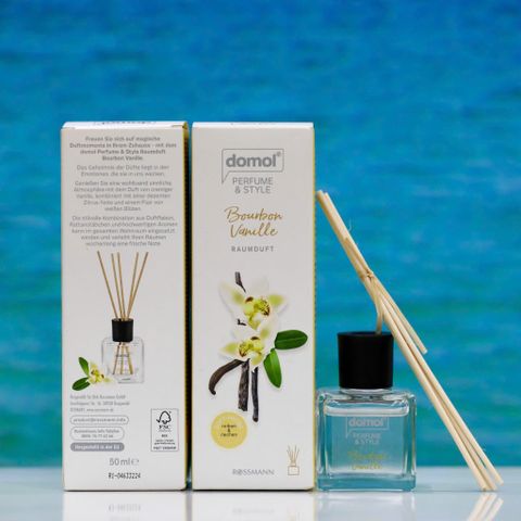 Nước Hoa Thơm Phòng Domol Bourbon Vanille 50ml - Tạo Không Gian Ấm Áp Với Hương Vani Tự Nhiên, An Toàn Cho Gia Đình