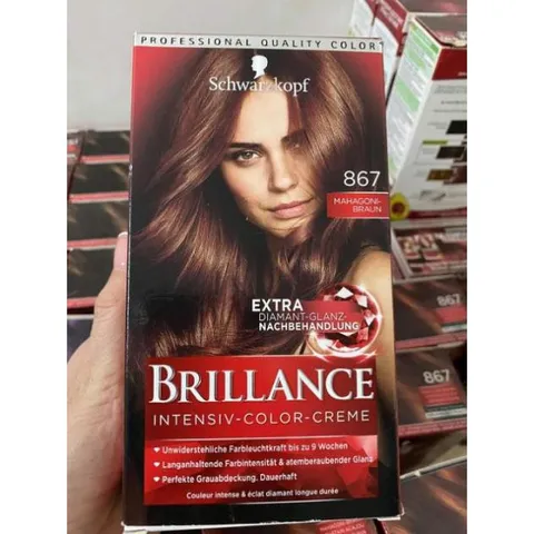 Thuốc nhuộm tóc Brillance của hãng Schwarzkopf