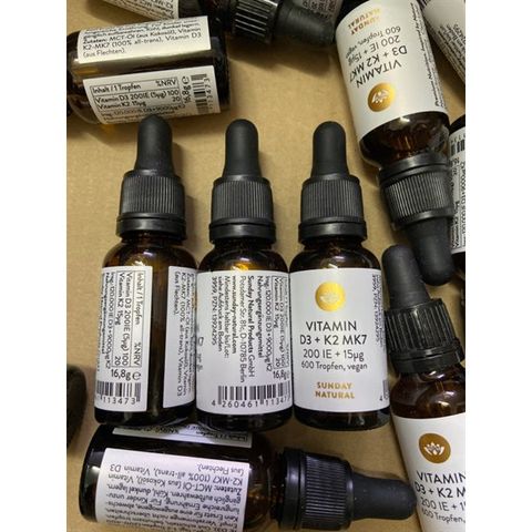 [Hàng xách tay Đức] Hàng Đức đủ Bill Vitamin D3+K2 MK7