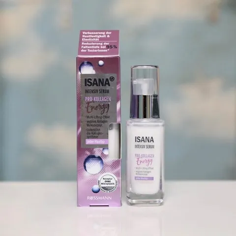 Kem dưỡng da Serum Isana Intensiv Pro-Kollagen Energy DẠNG CÔ ĐẶC TĂNG CƯỜNG KOLLAGEN CHO DA, 30ml