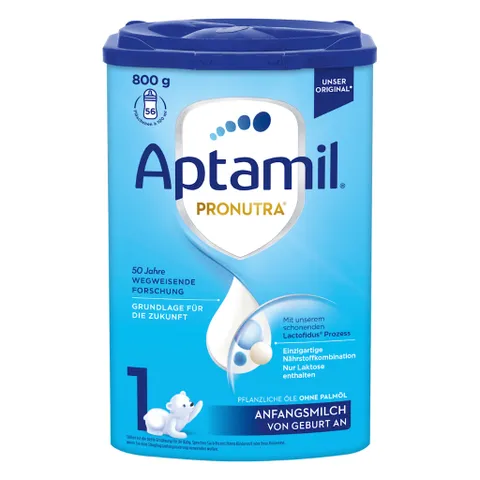 Sữa công thức Aptamil số 1 Pronutra – Dinh dưỡng khởi đầu từ những ngày đầu đời.