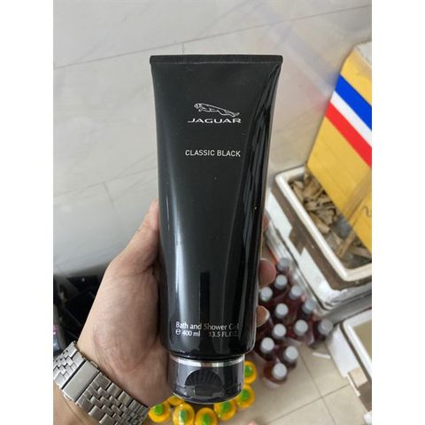 Sữa Tắm Gội Nam Jaguar Classic Black 400ml - Cao Cấp, Hương Sang Trọng, Phù Hợp Cho Quý Ông Lịch Lãm