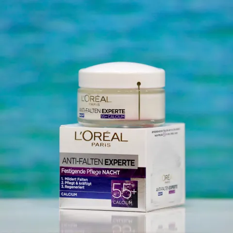 Kem Dưỡng Ban Đêm L'Oréal Paris 55+ - Chăm Sóc Da Lão Hóa Anti-Aging Dermo Expertise, 50ml cho Phụ Nữ Trung Niên