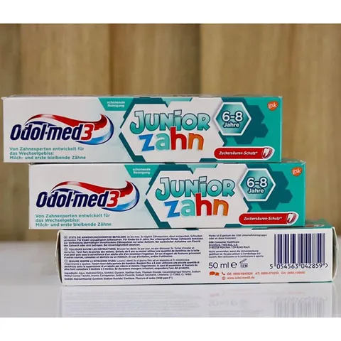 Kem đánh răng cho trẻ em từ 6 đến 8 tuổi Odol-med3